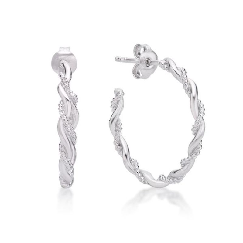 Picture of TWISTED 20mm HOOP, EARPIN & BUTTERFLY