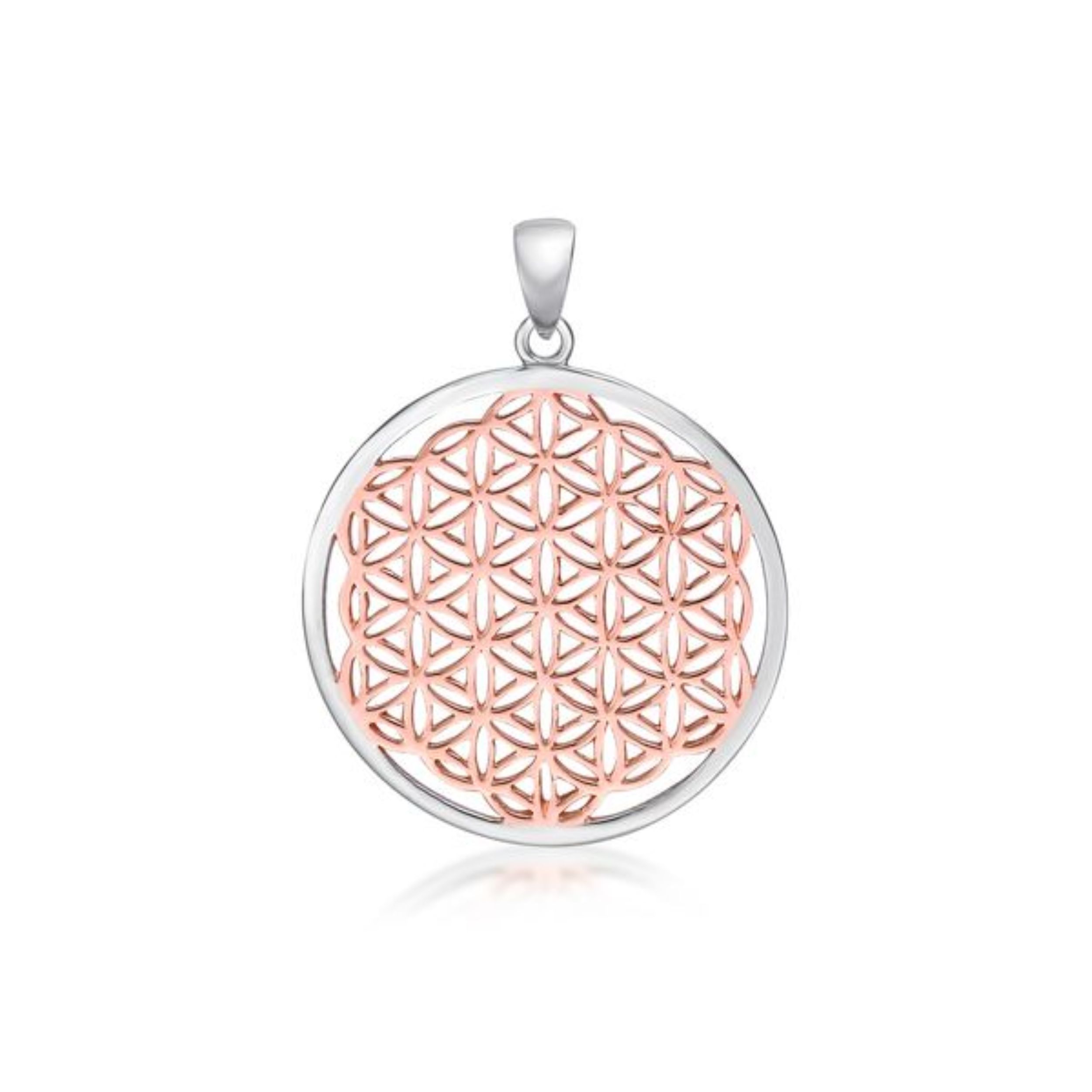 Picture of 22mm FLOWER OF LIFE, RH OUTER RGP CTR