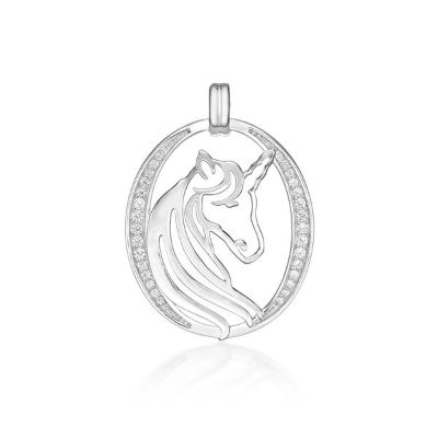Picture of 24x30 OVAL, UNICORN, CZ SIDES ALL RH