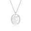 Picture of 24x30 OVAL, UNICORN, CZ SIDES ALL RH with CHAIN