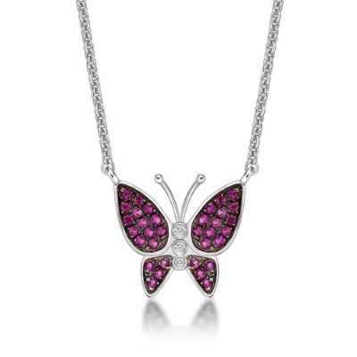Picture of BUTTERFLY N'K, RED WINGS WHITE BODY 42-45cm