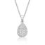 Picture of PEND, PEAR R/O CLUSTER T=6.8x8.8mm  with CHAIN