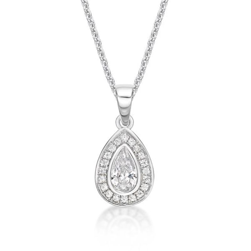Picture of PEND, PEAR R/O CLUSTER T=6.8x8.8mm  with CHAIN