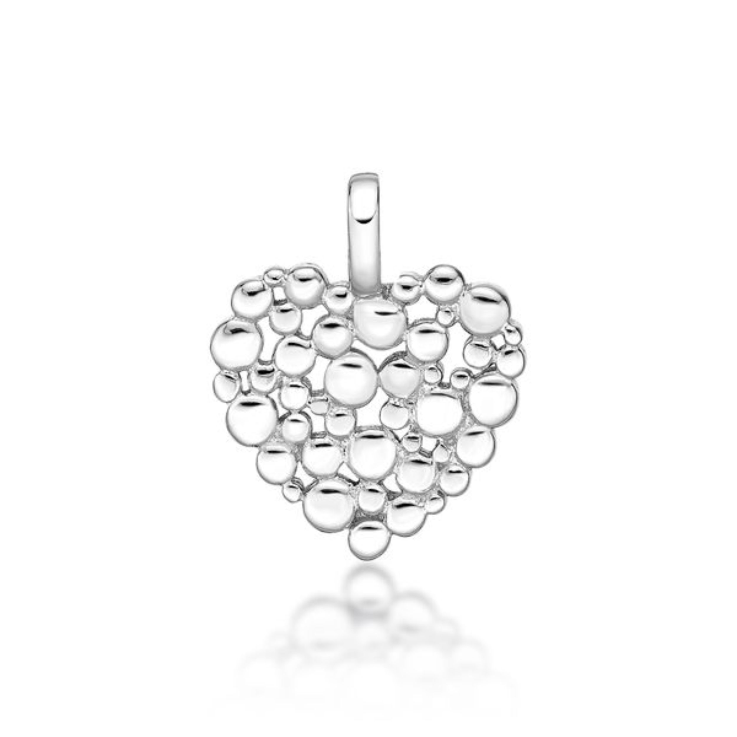 Picture of PIXELS, HEART PENDANT, 13mm