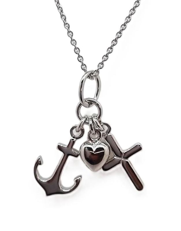 Picture of SMALL ,FAITH, HOPE & CHARITY, with CHAIN
