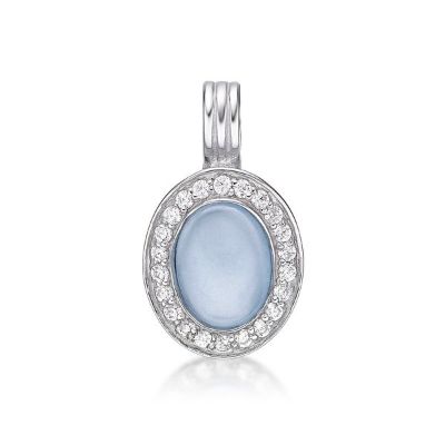 Picture of MADELINE HAT 8x6 CHALCEDONY PENDANT