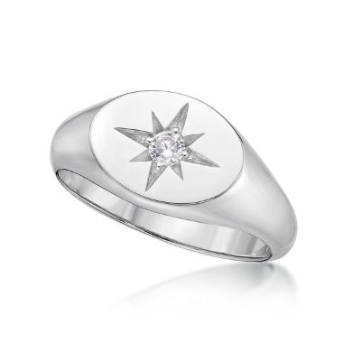 Picture of STAR SIGNET RING