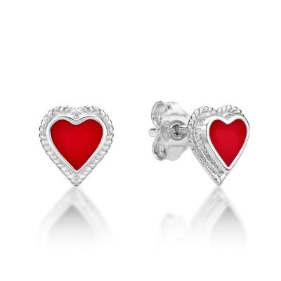 Picture of RED HEART STUDS WITH FAUX TWIST