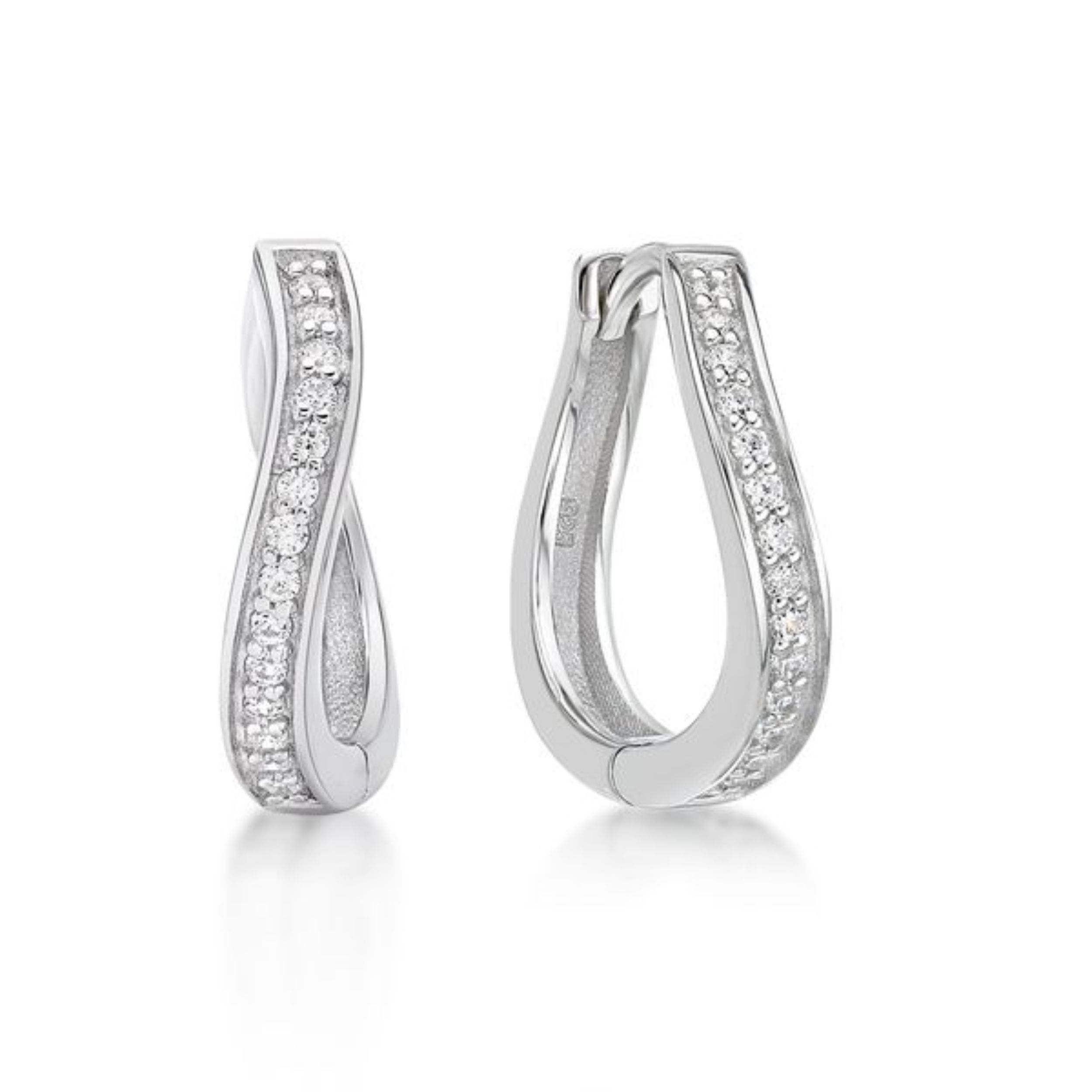 Picture of BUCKLED HUGGIE 28xCZ's,2.5mmx16mm