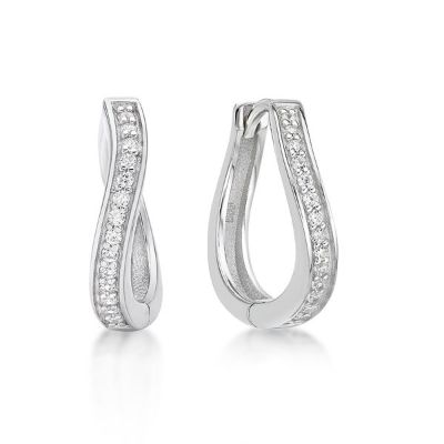 Picture of BUCKLED HUGGIE 28xCZ's,2.5mmx16mm
