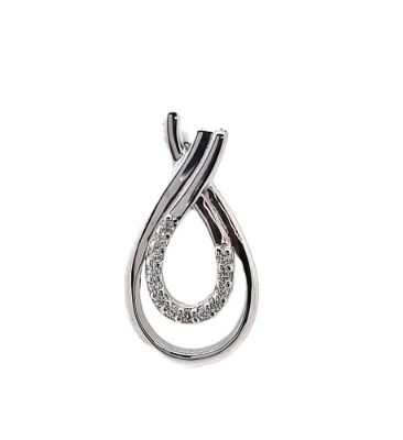 Picture of OVERLAP PEAR SLIDER, U BLING