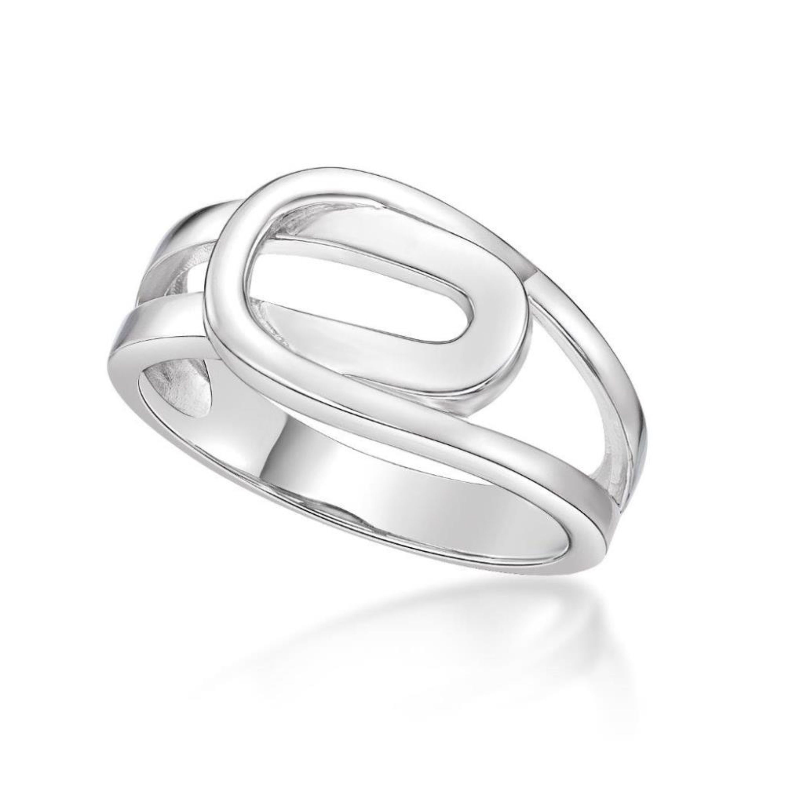 Picture of OVAL LASSO RING, ALL POLISHED