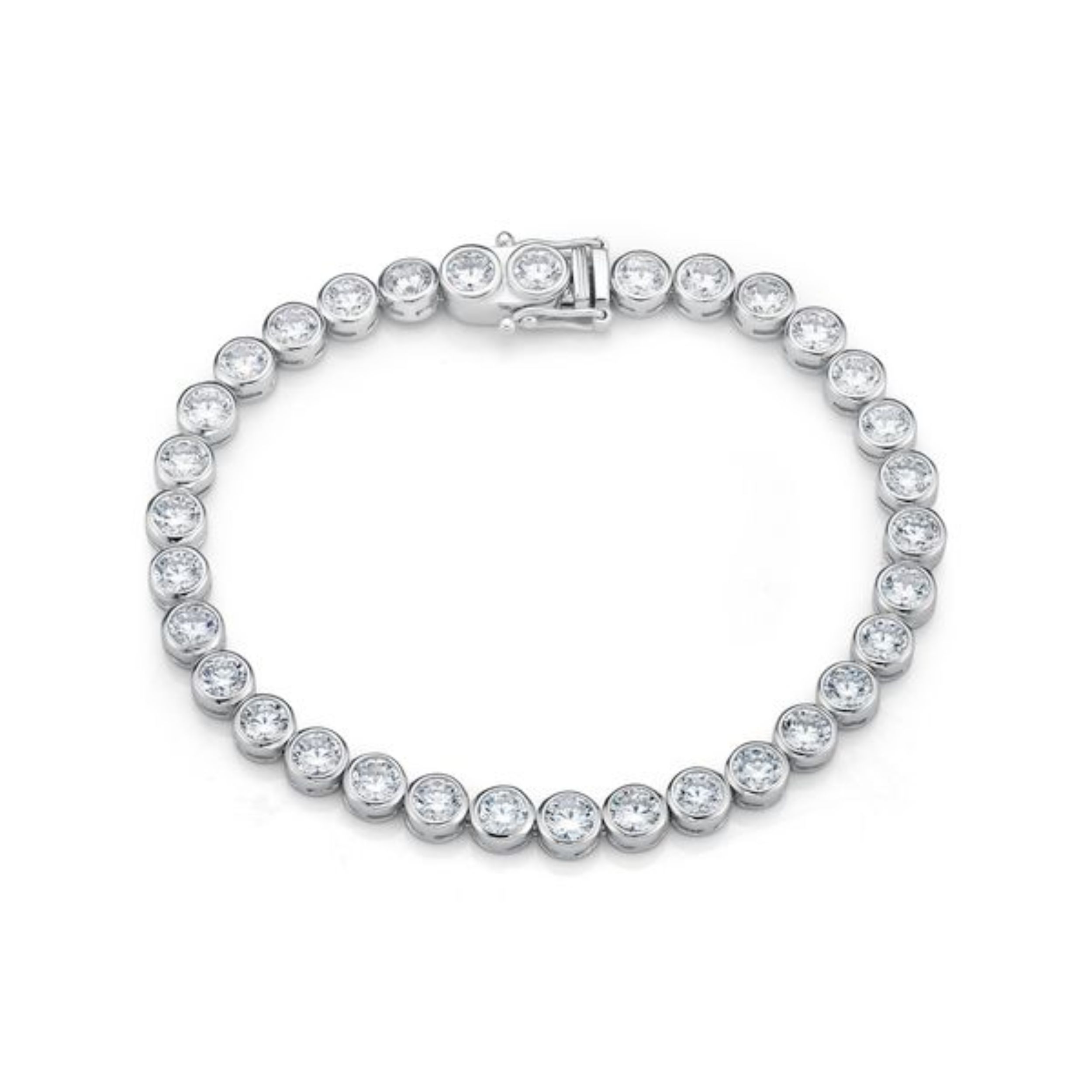 Picture of 4mm TENNIS B'L BLACK BEZEL, 18cm/19cm