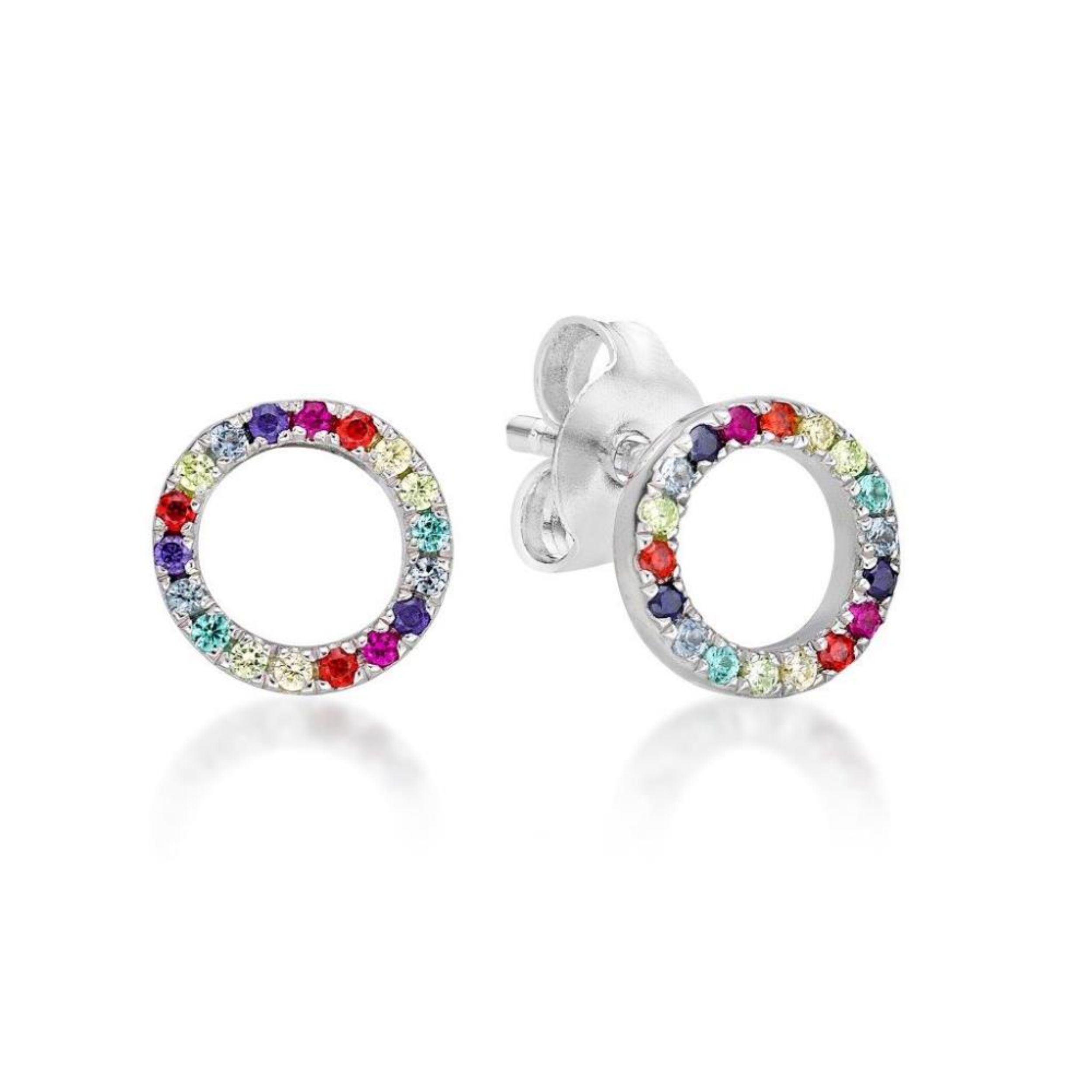Picture of RAINBOW CIRCLE STUD