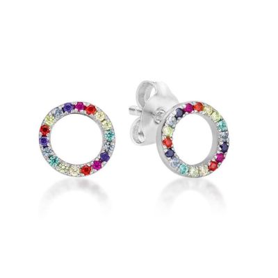Picture of RAINBOW CIRCLE STUD