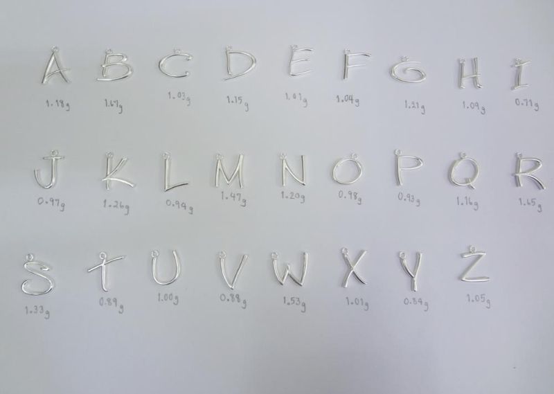 Picture of COMPLETE ALPHABET with chains