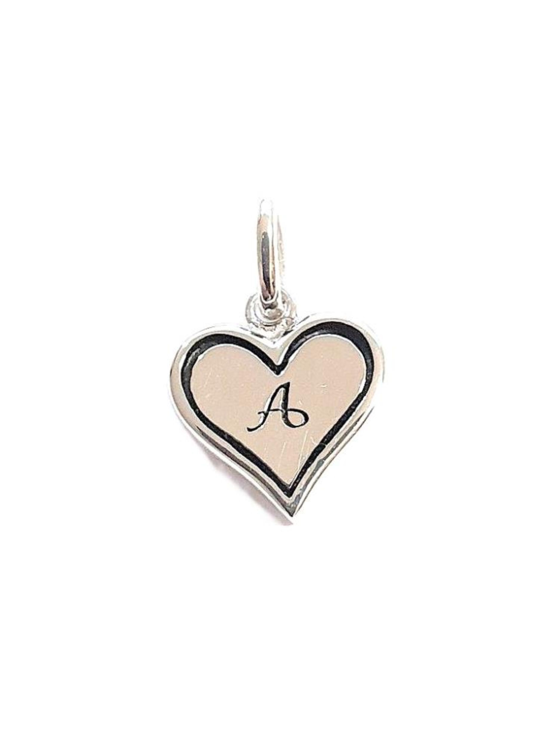 Picture of E FOR ECHO, HEART WITH BORDER, 10.8mm