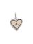 Picture of E FOR ECHO, HEART WITH BORDER, 10.8mm