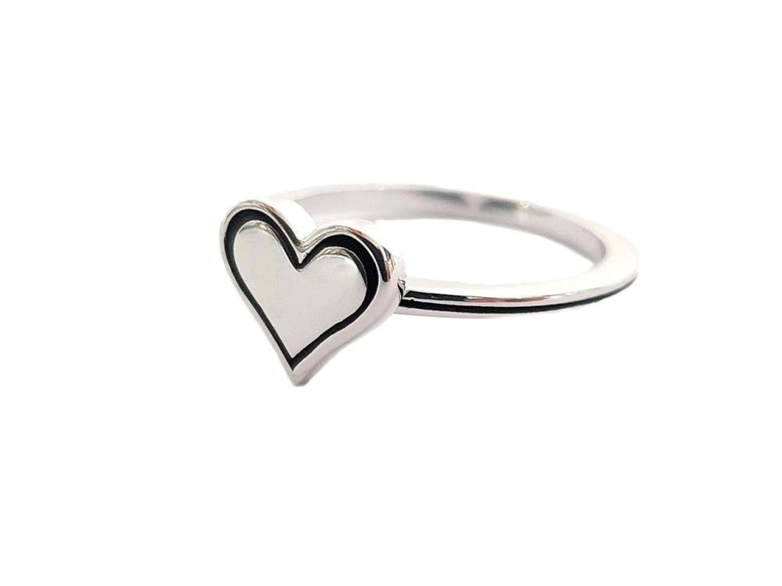 Picture of HEART WITH BORDER, RING, 10.8mm