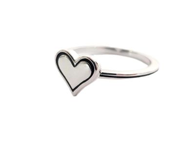 Picture of HEART WITH BORDER, RING, 10.8mm