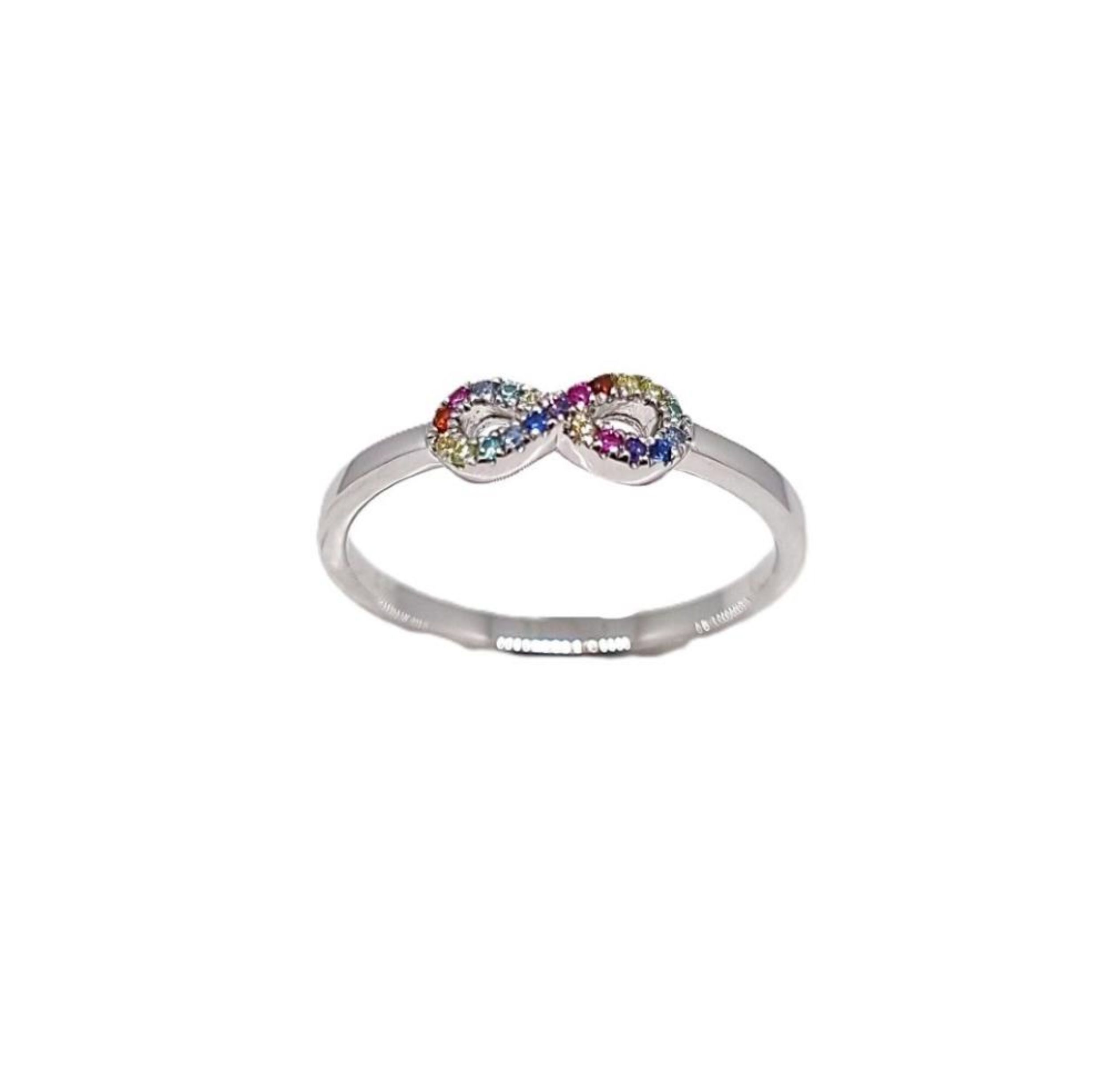 Picture of RAINBOW INFINITY RING #54