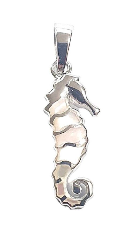 Picture of SEAHORSE PENDANT, MOP INLAY, 20mm LONG