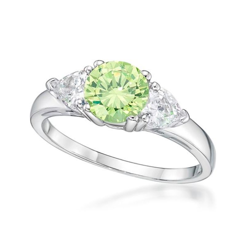 Picture of 3 ST. PERIDOT 5.5ctr, 2x HEART