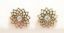 Picture of GOLD PLATED 8mm FLOWER OF LIFE, CZ CTR