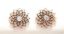 Picture of ROSE GOLD PLATED 8mm FLOWER OF LIFE, CZ CTR