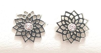 Picture of RH 8mm FLOWER OF LIFE, PINK CTR
