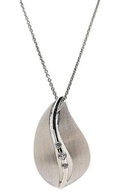 Picture of MATT LEAVES, POLISHED SPINE. 3CZ, PEND. with chain