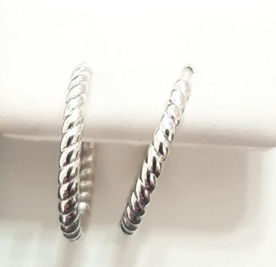 Picture of HUGGIE, POLISHED ROPE, 2x18mm