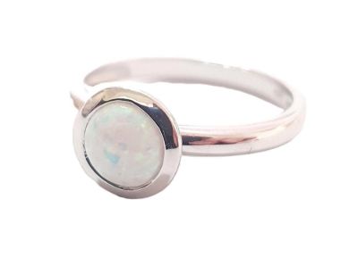 Picture of 6mm SYN OPAL, BEZEL RING