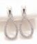 Picture of 10x17, PEAR SHAPE CZ OUTLINE STUDS