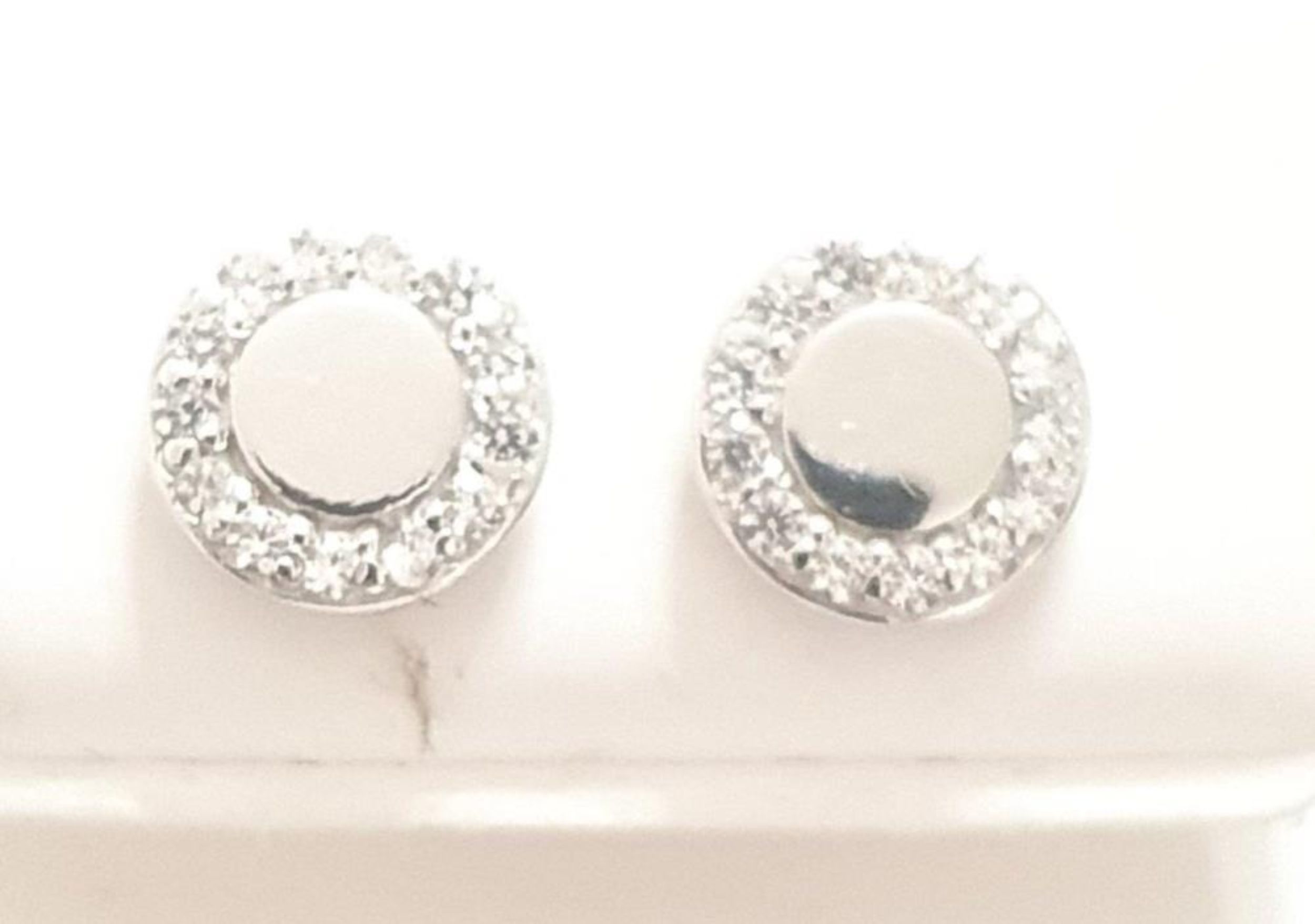 Picture of 7.5mm CZ CLUSTER, POLISHED CTR RH