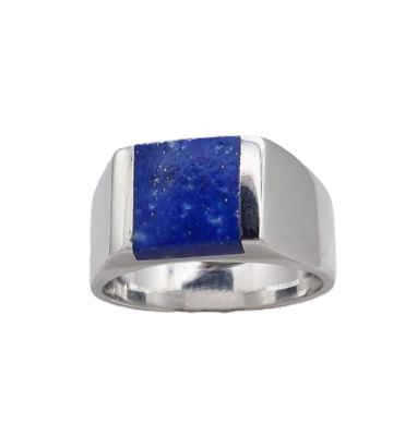 Picture of UNISEX 9x9 LAPIS INLAY, BROAD SHOULDERS