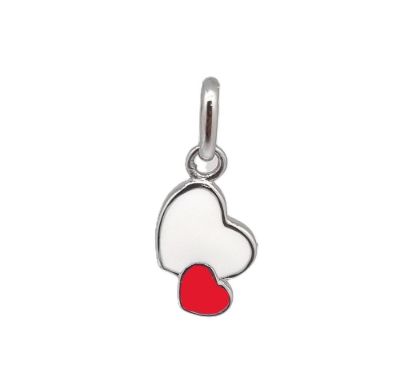Picture of LOVE APPLE WHITE&RED PENDANT