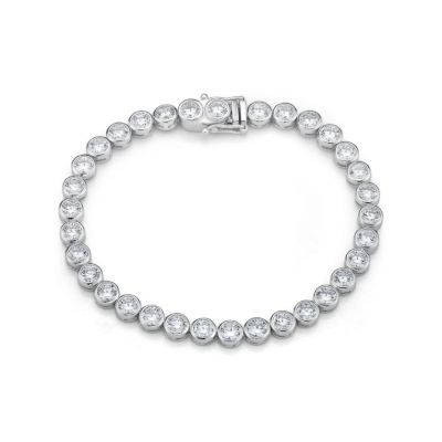 Picture of 4mm TENNIS B'L WHT BEZEL, 18cm