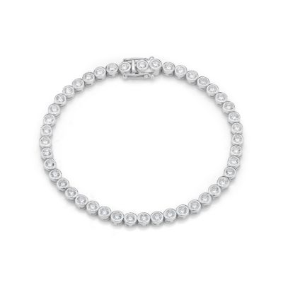 Picture of 3mm TENNIS B'L WHT BEZEL, 18cm